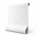 Papier peint texturé blanc 20 x 5 x 100 cm pour décoration intérieure